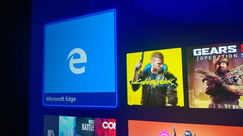 microsoft edge chromium for xbox series x