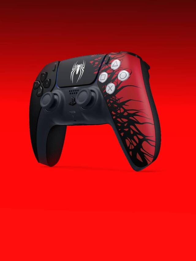 PS5: DualSense de Spider-Man 2 chega ao Brasil