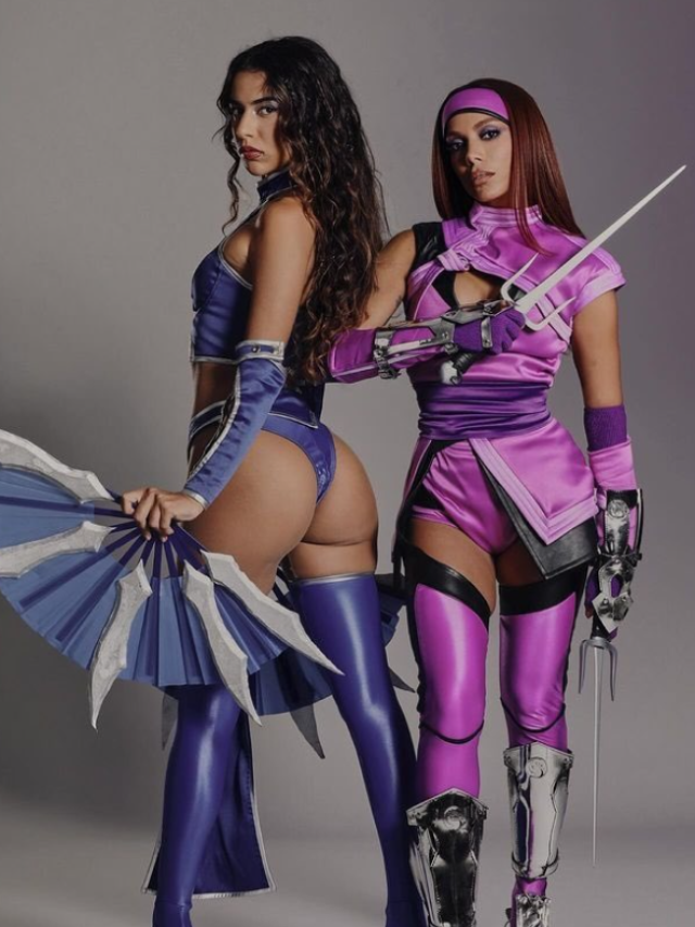 Mortal Kombat: Anitta e Marina Sena fazem cosplay do jogo